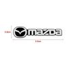 For Mazda 2 3 4 5 6 7 8 323 626 CX5 CX7 CX9 RX8 MX5 2/4Pcs 3D Aluminum Car Audio Speaker Decorate Badge Sticker Auto Accessories