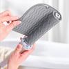 Curling Iron Heat Resistant Mat Anti-slip Silicone Rectangle Portable Flat Iron Hair Straightener Hair Styling Hot Tools