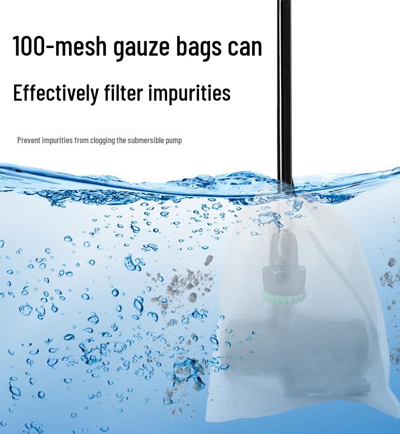 Self-Circulating Silent Water Pump for Indoor Plant Walls, Small Gardens, Fish Ponds, and Tanks