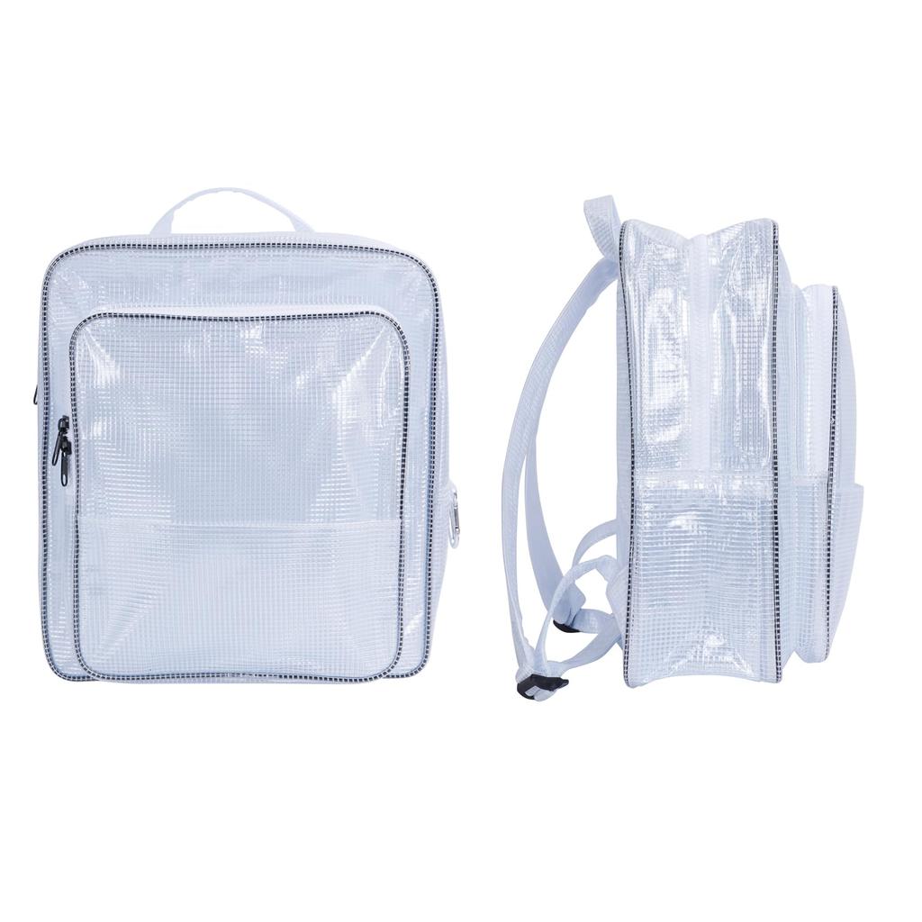 NOTAG Engineer Large Capacity Transparent Large Tool Bag with PVC Clean Room Tool A4 Large Work Bag X 20 X Bag, Backpack, Bag, Hooks, Anti-Static,