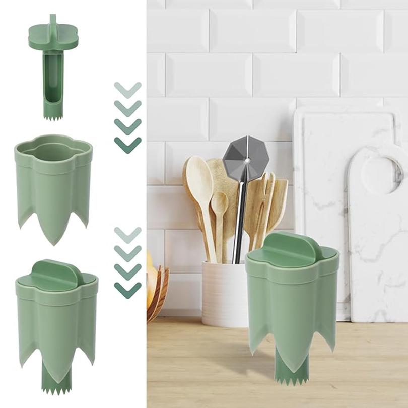 2-в-1 устройство для удаления сердцевины из фруктов и перца, многоразовый инструмент для удаления сердцевины из фруктов и овощей, портативная кухонная утварь