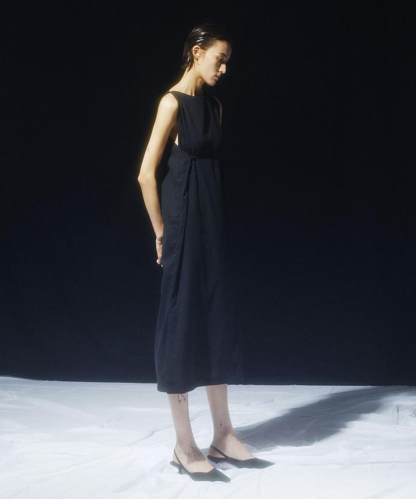 KIMDOH Linen Dress Black