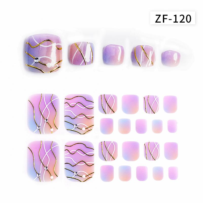 Наклейки на ногти с 3D-ромбовидным узором: Водостойкий, долговечный, отбеливающий для ног