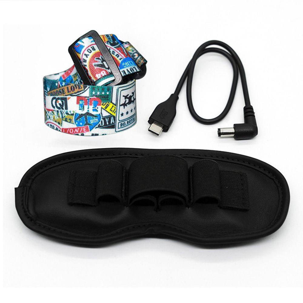 Accessories With Battery Hole For DJI FPV Goggles V2 Head Strap Replacement Headband Elastic Band