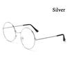 Fashion Vintage Round Eye Protection Ultra Light Frame Anti-Blue Light Eyeglasses Metal Glasses