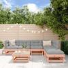 VidaXL Garden Lounge Set 7 Pcs with Cushions Solid Douglas Wood 3185960