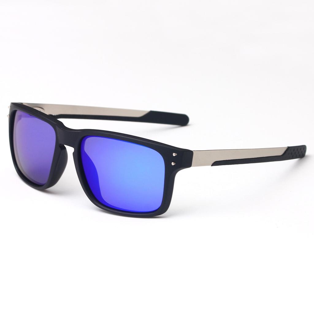 European and American style polarized sunglasses, retro square-frame sunglasses for men and women, suitable for cycling and driving9385