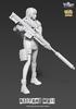 Nuts Planet Belford Cyborg girl who performs range sniping Resin kit T12003 Molding color 1/16 Mk.2 (120mm) ultra-long