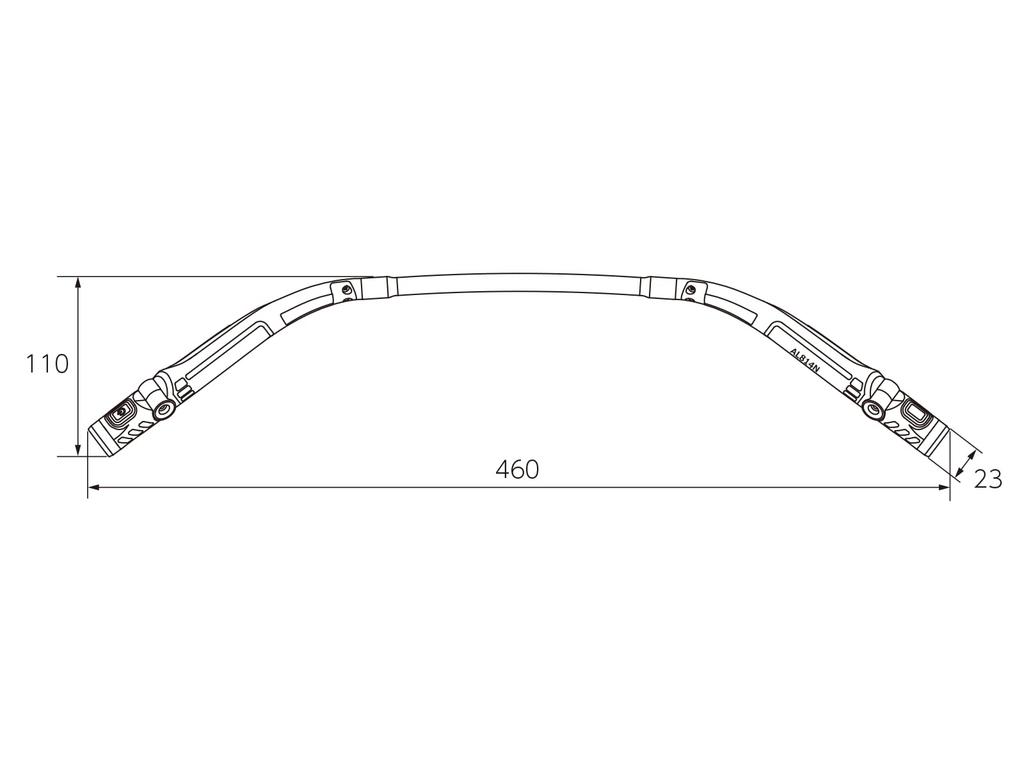 Светодиодный фонарь на шею Kyoto Machinery Tools, перезаряжаемый, макс. 320 лм AL814N (КТК)