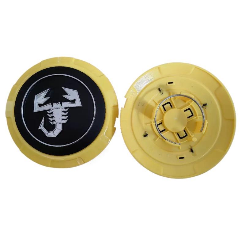 133mm Car Wheel Hub Center Cap Emblem Sticker for Fiat 500 500C 500L 500X Tipo Panda Punto Doblo Palio Stilo
