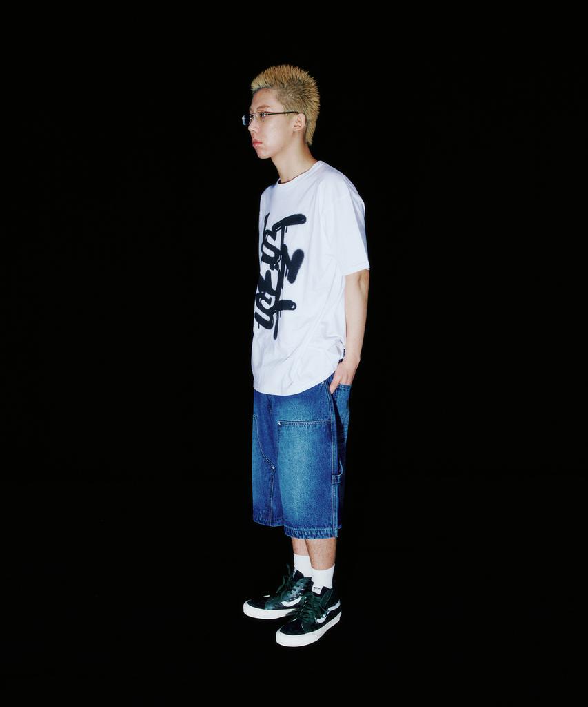ISTKUNST Graffiti Logo Tee_White(Ik2Dmmt511A)