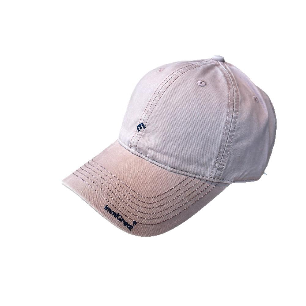 Spring Senli Soft Top Small E Letter Leather Pink Dark Purple Baseball Cap Men's and Women's Face Small Shade Cap