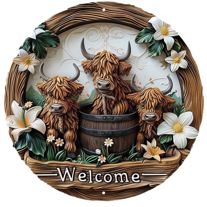 Рождественская тема настенное украшение подходит для домашнего офиса и праздника 2D деревянная подвеска