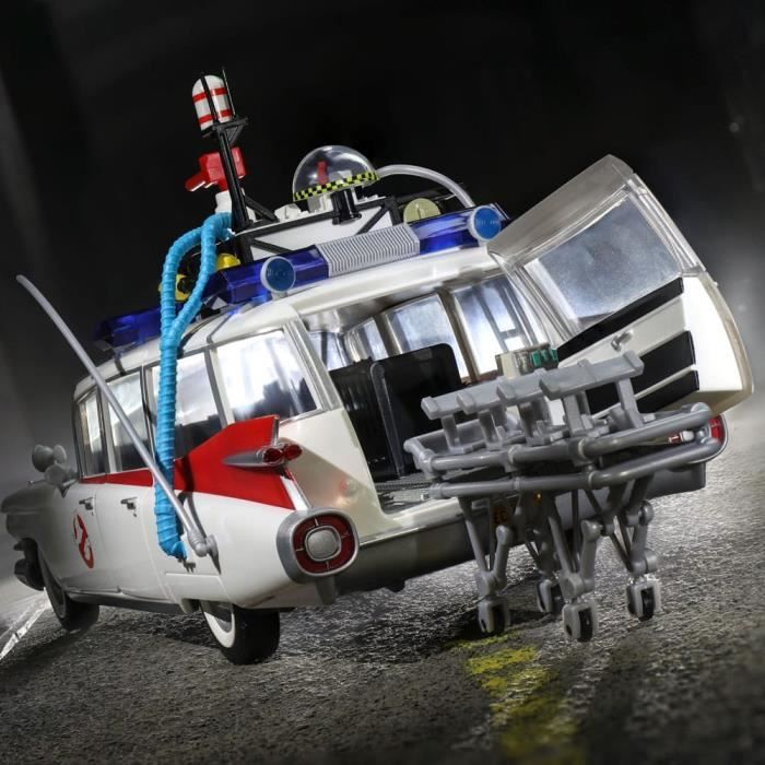Véhicule - ghostbusters - plasma series ecto 1 - blanc - extérieur - enfant