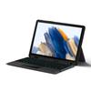 For Samsung Galaxy Tab A8 10.5 (2021) Leather Case + Bluetooth-compatible Keyboard with Backlight Trackpad