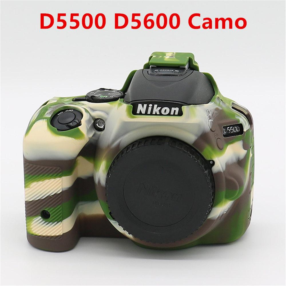 Мягкий силиконовый чехол для корпуса камеры для Nikon D5100 D5200 D7000 D780 D600 D610 D750 D7200 D850 D3100 D3200 D3300 D5500 D5600 D810