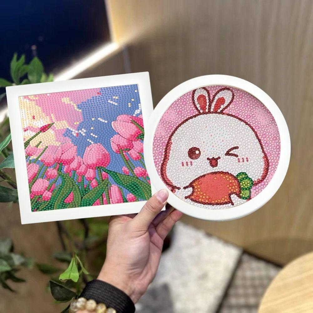 PVC Picture Holder With Stand Nail Art Jewelry Decoration Earrings Necklace Display Rack