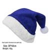 Adult All-Glow Christmas Hat with Lights - Plush Trim Holiday Party Decoration