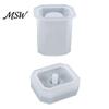 Fragrance Bottle Molds 2/3Pcs DIY Perfume Silicone Mold, Spray Making Mould, Pump Epoxy Casting Mold Container Resin Gift for Crafting Enthusiasts