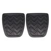 UECAJY 2PC Toyota Hiace H200 Commuter Venturi Car Rubber Brake Clutch Foot Pedal Pad Cover Replacement Parts 2005 2006 2007-2018