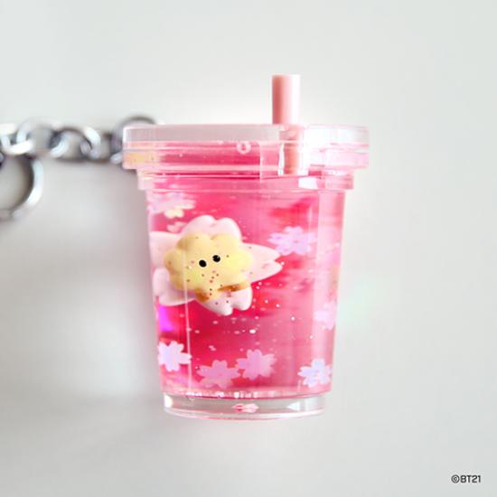 BT21 Брелок для ключей Minini Water Cherry Blossom ver.