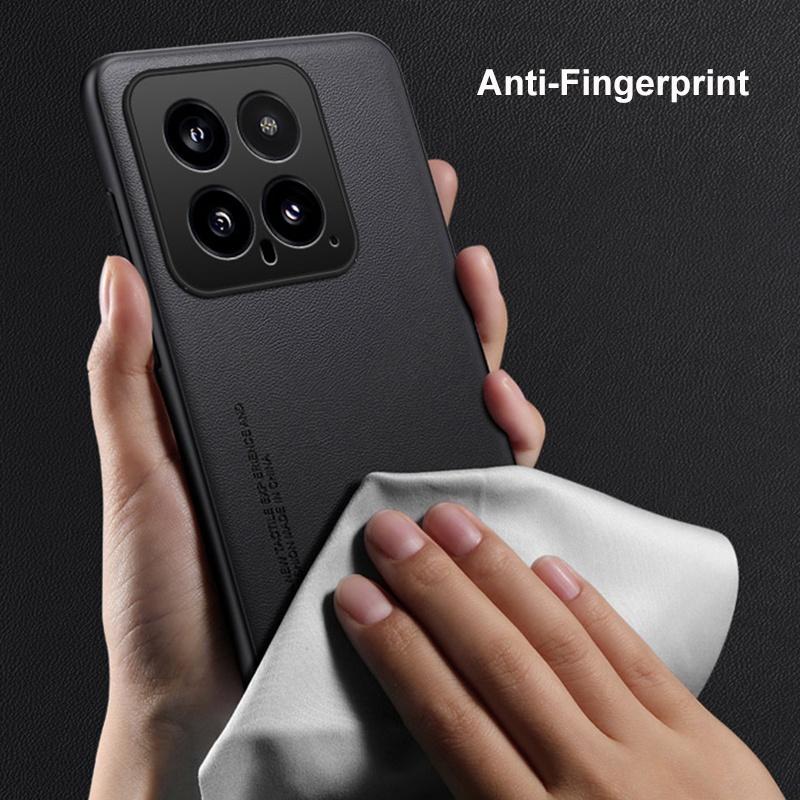 Роскошный чехол из искусственной кожи для Xiaomi Mi 14 Pro Mi14, матовый силиконовый чехол с полной защитой для телефона для Xiaomi 14 Pro Xiaomi14