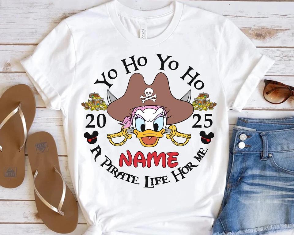 Mickey and Friends Disney Pirates Life For Me Unisex Adult Kid Tee