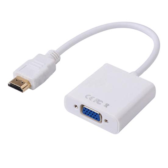 VGA Кабель Plug Play Превосходная передача сигнала Прочный HDMI Male на VGA Female Конвертер Адаптер для DVD