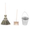 Кукольный домик Ведро для швабры Совок Миниатюрные инструменты для уборки Игрушка для ролевых игр