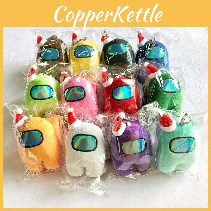 Очаровательная плюшевая игрушка Among Us, мягкая набивная кукла со встроенным звуковым генератором для детей