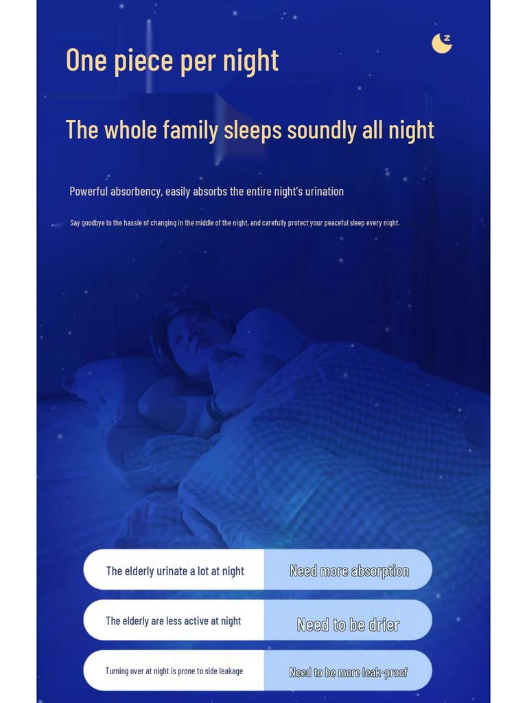 Ци Фу Цзюй Большие Впитывающие Подгузники-Трусики для Взрослых для Пожилых