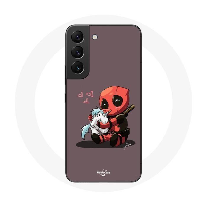 Чехол для Samsung Galaxy S21 FE DeadPool единорог единорог