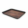 Carnival Waiter'S Tray Non-Slip Black Rectangle 45.5×35.5×2 Cm