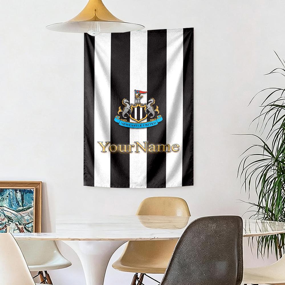 Newcastle Custom Your Name Wall Decor Tapestry Art For Pet Memorial Birthdaywedding Party Backdrop Family Gift