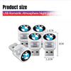 LMHKH1 2026 Car Sticker USB LED Car Light Auto Interior Atmosphere Light For M Performance BMW M M3 M5 M6 X1 X2 X3 X5 X6 X4 E30 E39 E46