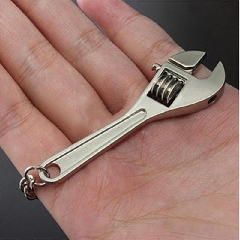 New Type of Hot Metal Adjustable Creative Tool Wrench Keyring