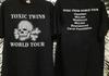 Винтажная футболка Aerosmith Toxic Twins Tour 80-х, Футболка Toxic Twins, Унисекс футболка