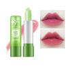 Губная помада, изменяющая цвет алоэ вера, увлажняющая, осветляющая линии губ, осветляющая изменение температуры цвета губ