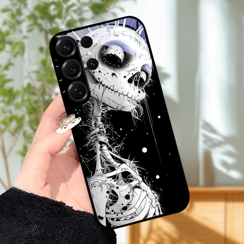 Для Samsung S25 Чехол Edge S 25 Plus / S25+ Закаленное Стекло Чехол для Телефона Для Samsung Galaxy S25 Ultra Жесткое Стекло Защитный Fundas