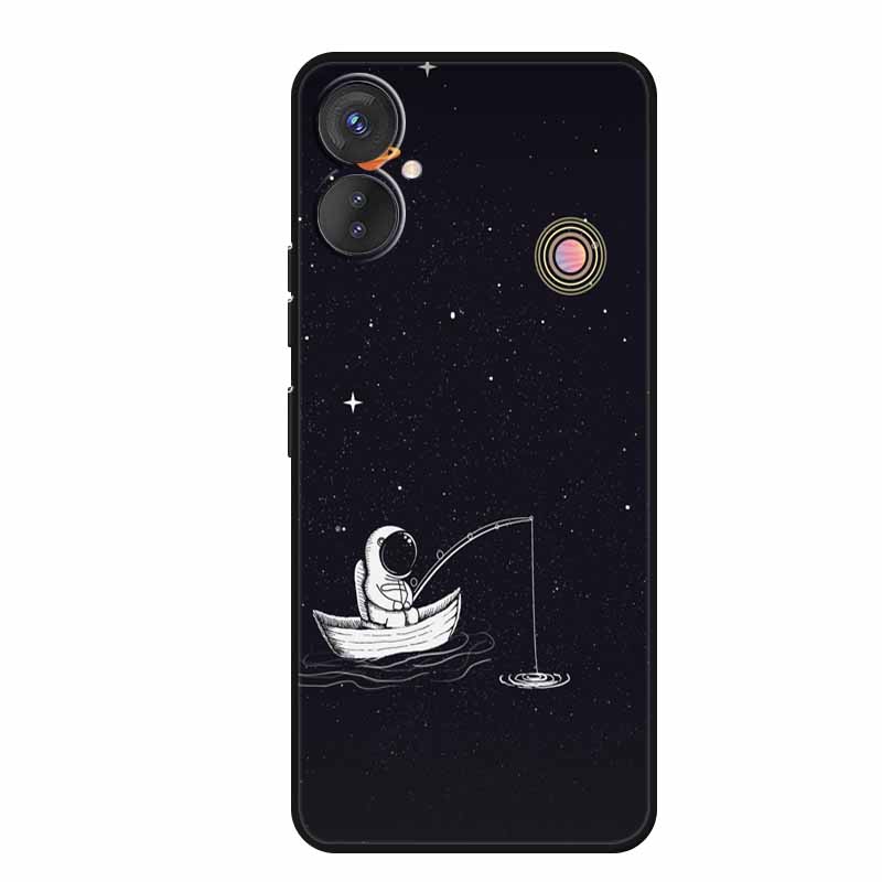 Для Tecno Spark 9 Pro Чехол Астронавт Силиконовый ТПУ Мягкая Задняя Крышка Чехлы Для Tecno Spark9 Pro 9Pro KH7 KH7n Funda Spaceman Capa