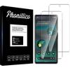 Screen Protector Film - Phonillico - Google Pixel 6a - Pack of 2 - Tempered Glass - Scratch-resistant