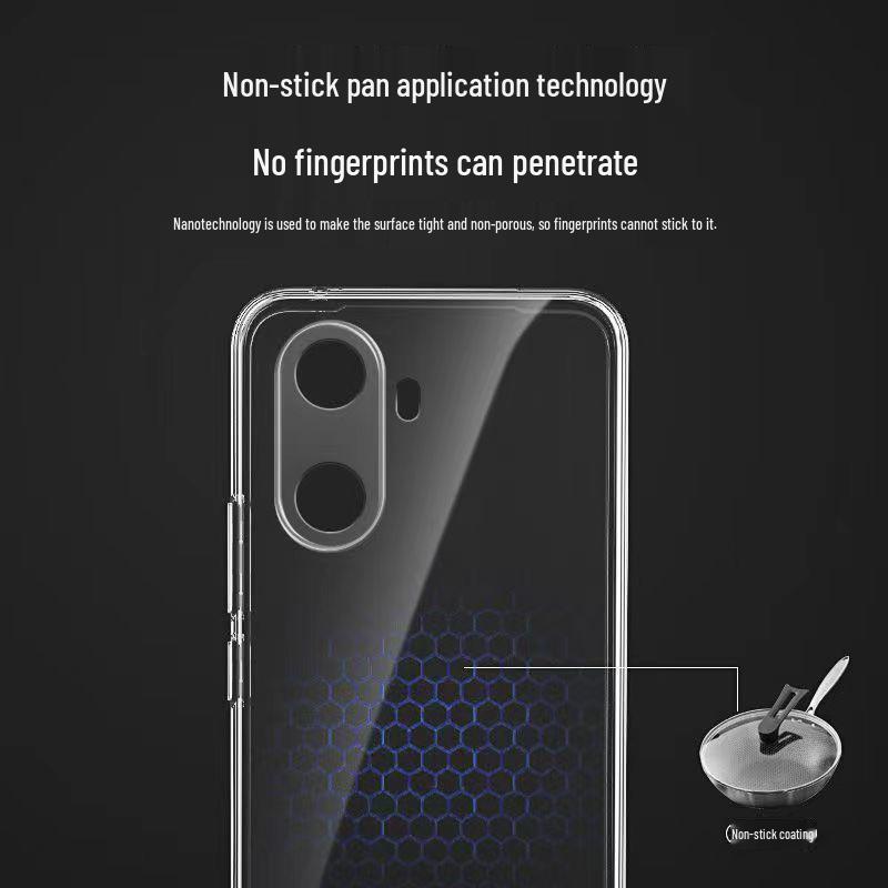 Прозрачный ультратонкий силиконовый защитный чехол Huawei Enjoy 60Pro - Полное покрытие, Защита от падений, Мужской дизайн