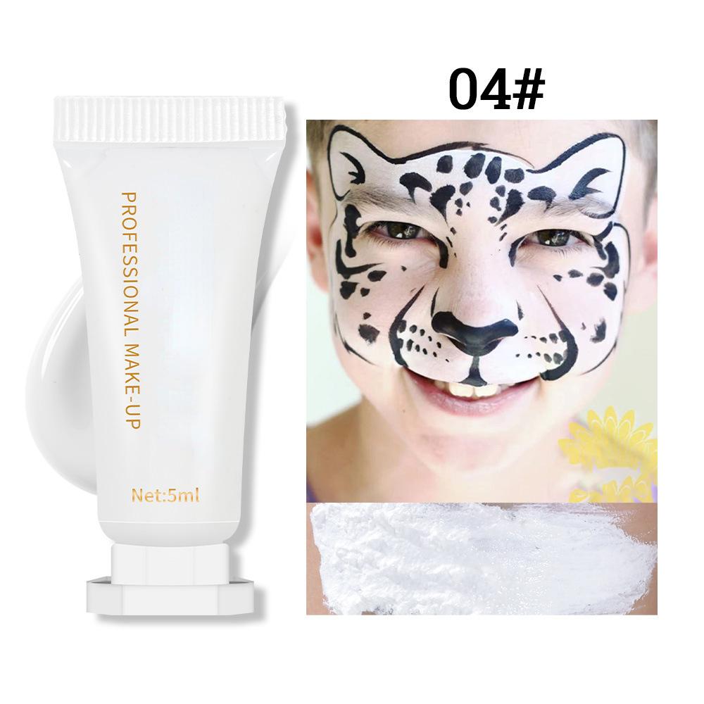 Макияж на Хэллоуин, тело, лицо, краска, паста, эффектная водорастворимая флуоресцентная краска для граффити