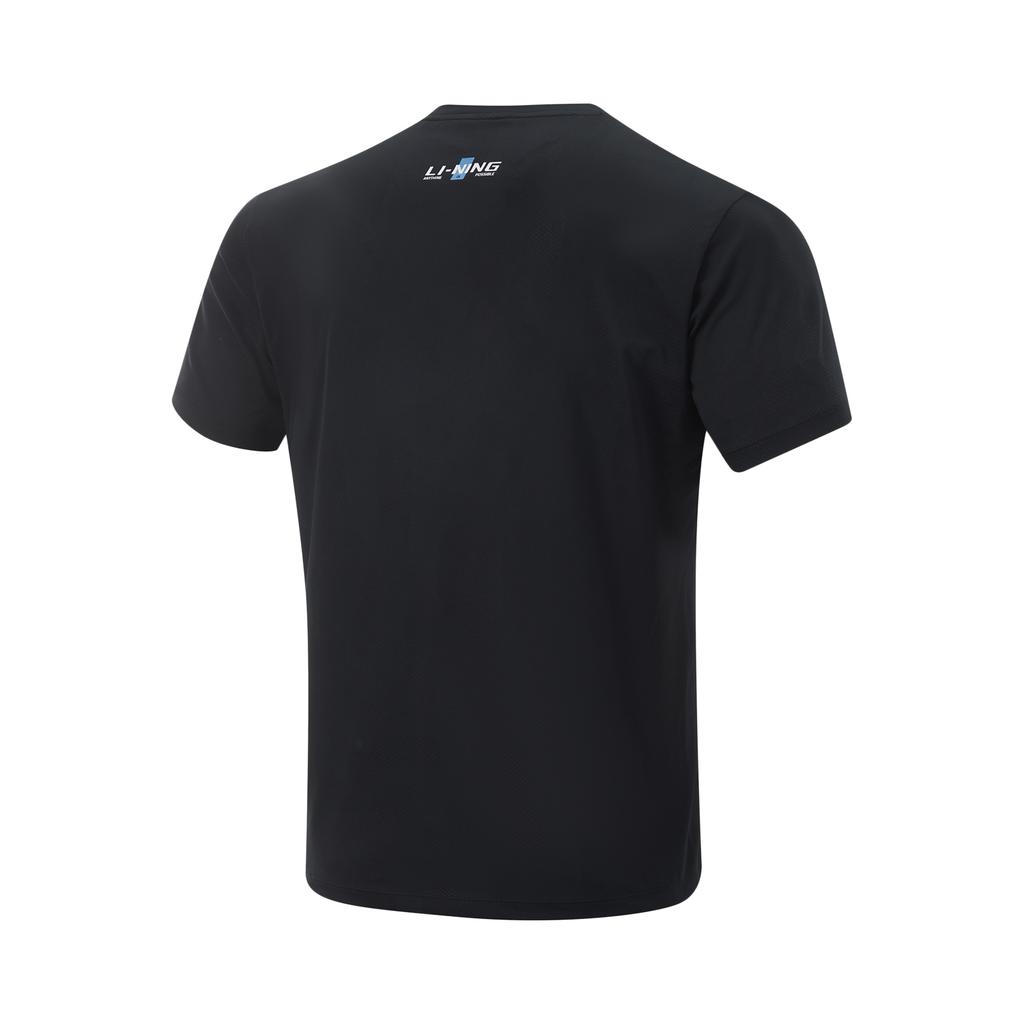 Li Ning Fitness Series T Shirt Men's Black ATSV075-1