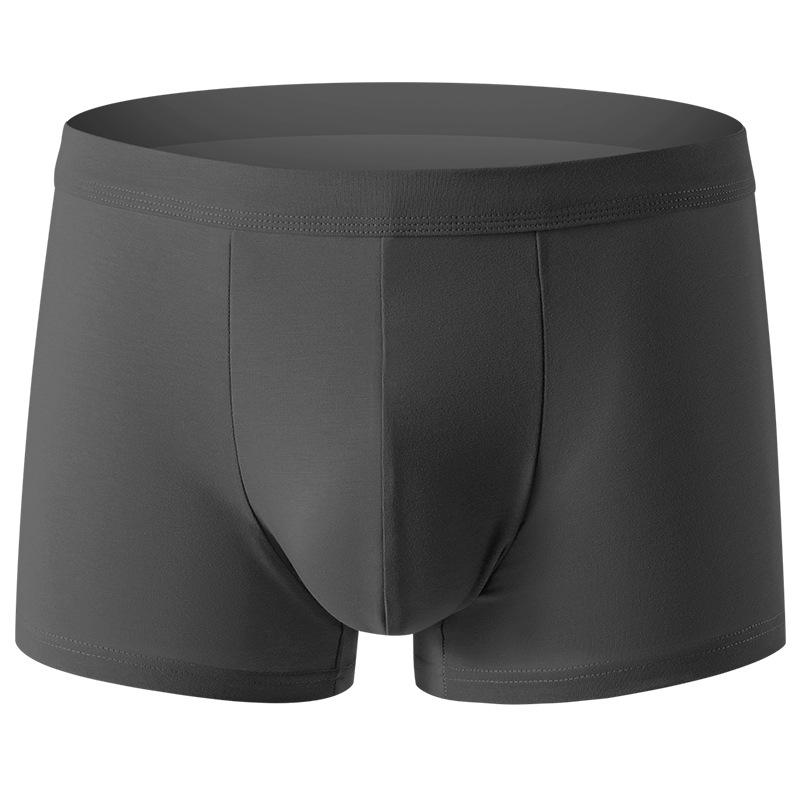 Мужские трусы-боксеры большого размера из гребенного хлопка со средней посадкой — удобные, свободные и дышащие