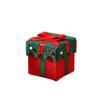 Premium Christmas Velvet Gift Box With Ribbon Bow Thickened Luxury Candy Holiday Party Favors