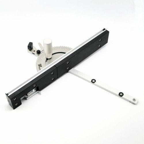 Woodworking DIY Tool Miter Gauge and Joint Jig Kit with Box Adjustable Flip Stop