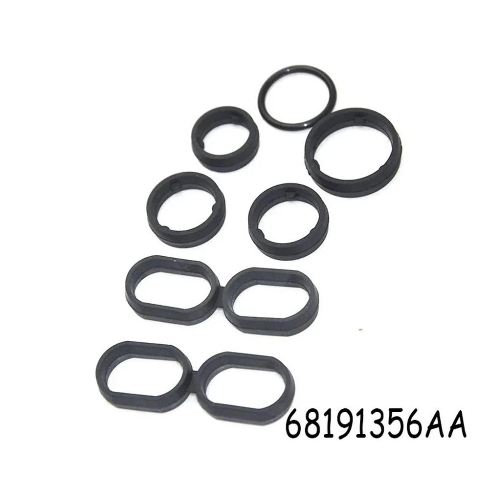 Переходник масляного радиатора, уплотнительные кольца, прокладка 68191356AA для Chrysler Dodge Ram Jeep