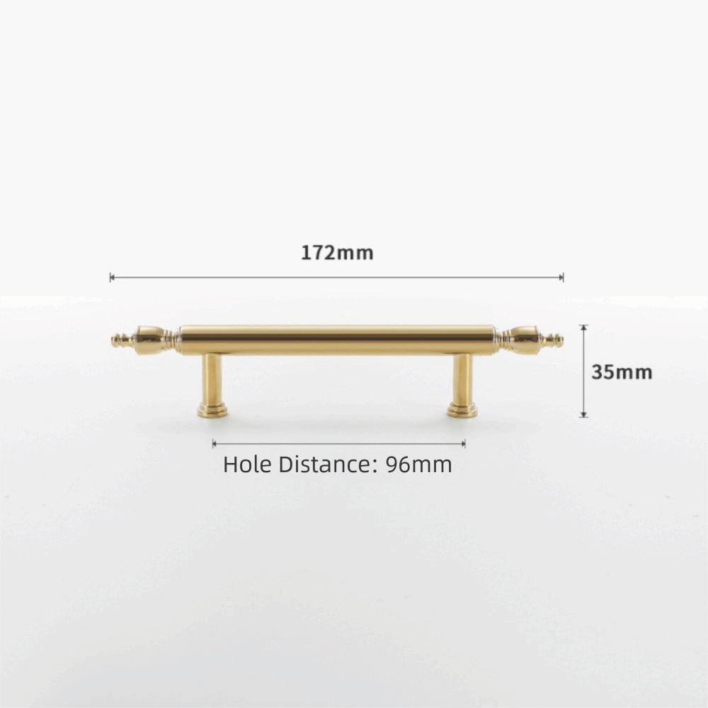 Beautiful Brass Cabinet Handle Light Luxury Long Handle New Drawer Pulls  Shoe Cabinet