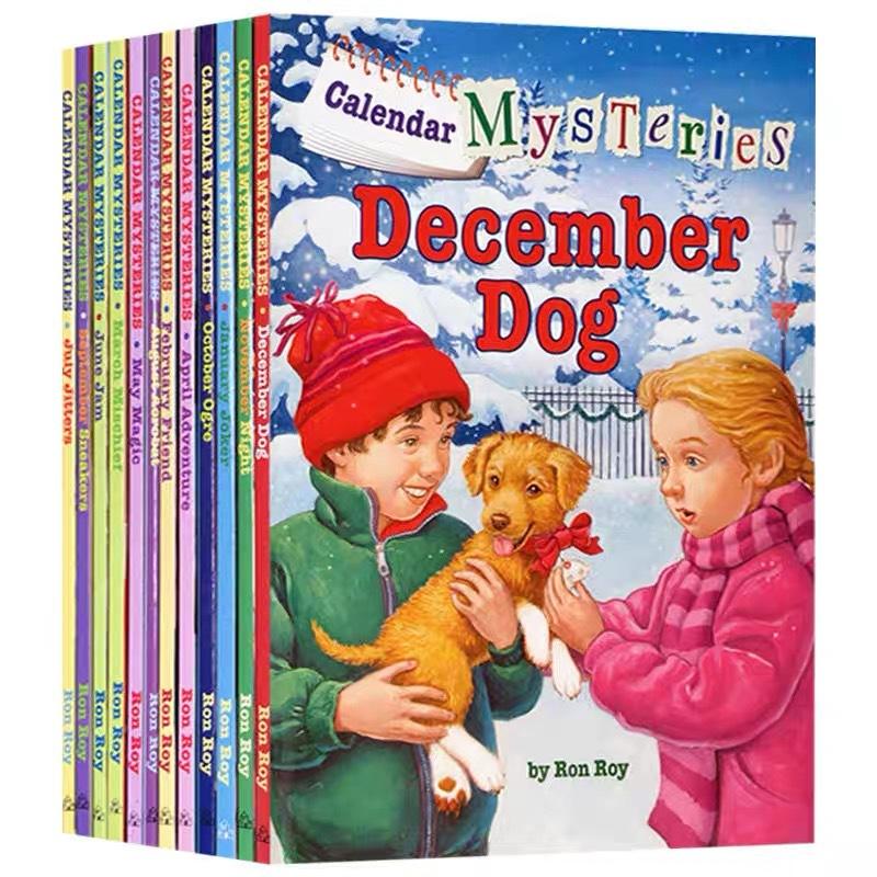 Calendar Mysteries 13 volumes of children's chapter bridge novels sold together with audio
